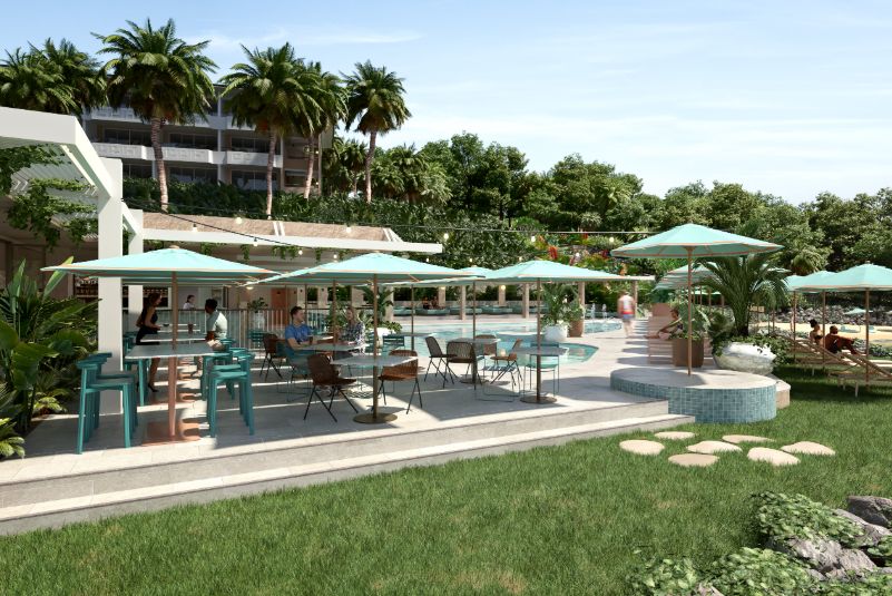 Josh NIland The Sundays Restaurant and Pool Bar-Hamilton Island-Artists Render